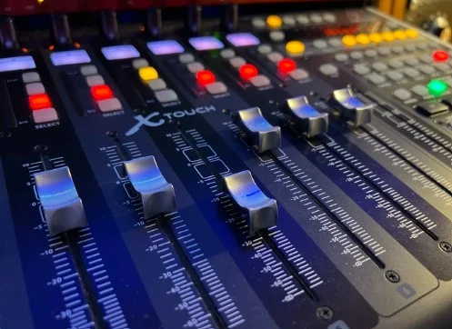 Studio recording equipment