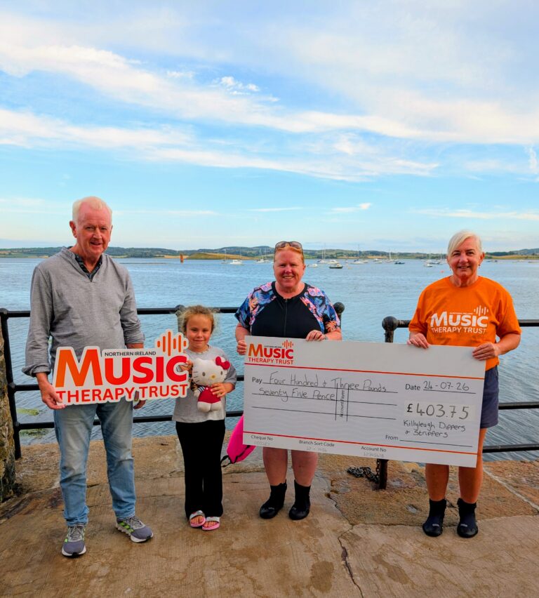 Killyleagh dippers cheque presentation